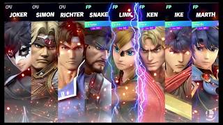 Super Smash Bros Ultimate Amiibo Fights Request Boys Battle