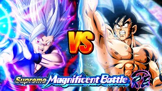 LR TEQ GOHAN BEAST VS GOKU SUPREME MAGNIFICENT BATTLE RE TREE OF MIGHT | DBZ Dokkan Battle