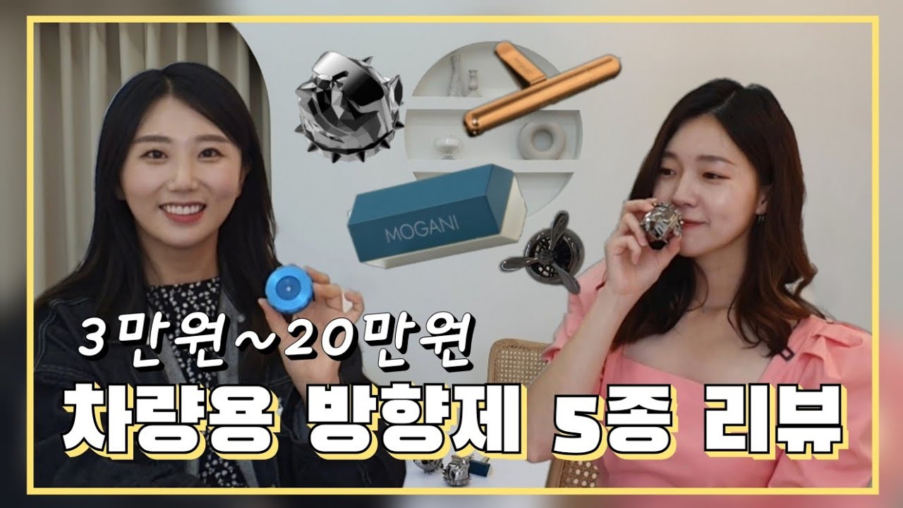 이 중에 하나는 마음에 들겠지!? 요즘 HOT한 방향제 특집 1편 [신차 출고 방향제 추천]