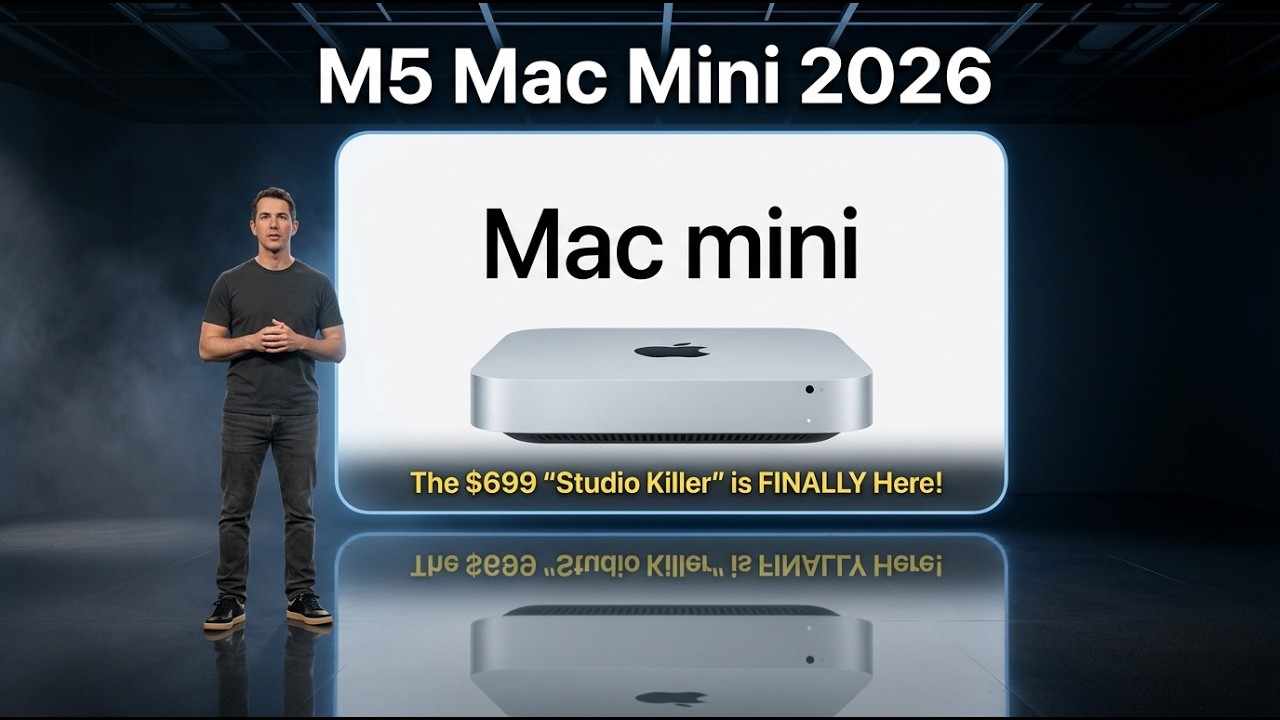 Apple M5 Mac Mini 2026: The $699 "Studio Killer" is FINALLY Here! 🚀 ...