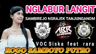 Goyang Broo!! NGLABUR LANGIT Cover Voc Siska Feat Rara Live Sambirejo