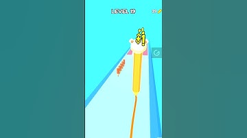 Color Pencil Run 19 Level - Best Gameplay Walkthrough Android, iOS Games #shortvideos