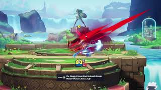 Multiverses Advanced Tutorials - MultiVersus Gameplay - Shaggy can't stop Dodging!!!