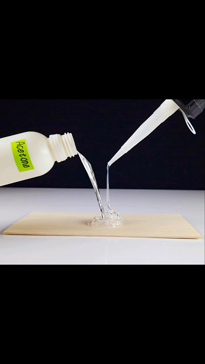 The combination of ACETONE and SILICONE!The results are stunning!   #acetone #SILICONE #combination