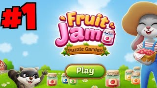 Fruit Jam : Puzzle Garden(Android/iOS) Gameplay #1 screenshot 4