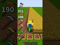 hoe vs hoe 🤣 #minecraft #shorts #minecraftshorts