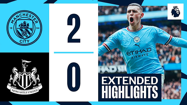 EXTENDED HIGHLIGHTS | Man City 2-0 Newcastle | Foden and Bernardo on the scoresheet