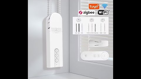 [Tuya Smart] Hướng dẫn kết nối motor kéo rèm cuốn, rèm cầu vồng