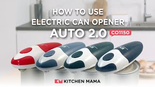 How to Use Kitchen Mama Auto Electric Can Opener 2.0 | Kitchen Mama