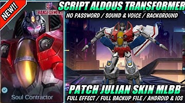 TERBARU SCRIPT SKIN ALDOUS TRANSFORMER STARCREAM  NO PASSWORD