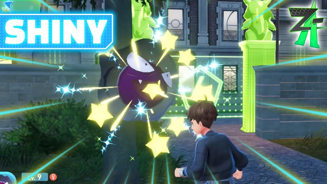 SHINY GASTLY - SHINY CHARM ZAGRAJMY W POKEMON LEGENDS ZA