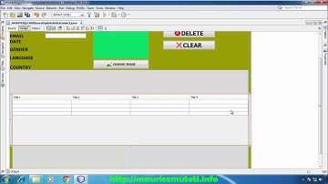 10. JAVA And MySQL (CRUD) Project - GUI - How To Add JTable On JFrame Form
