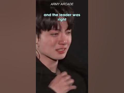 namjoon knew jungkook was gonna cry 😭 - YouTube