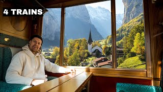 48 hours on Switzerland's most SCENIC Trains