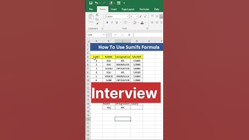 🙄🤔How to use Sumifs function for Multiple Condition | #computerwithvishal #excel #shorts #viral