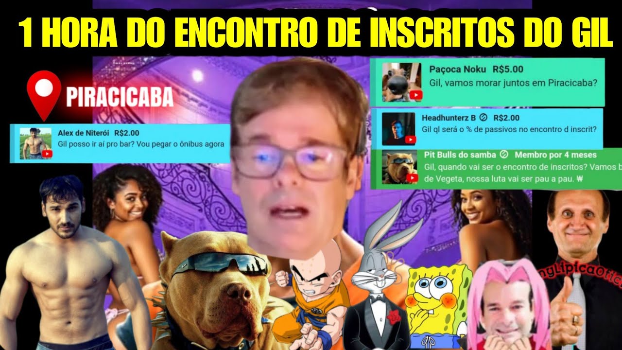 1 HORA DO ENCONTRO DE INSCRITOS DO FERNANDO GIL EM PIRACICABA