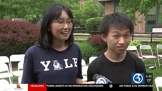 Two Norwich Free Academy seniors earn full scholarships to Ivy League schools