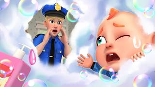 Soap Bubbles Are Slippery | Bath Time Safety Tips | Rosoo Nursery Rhymes & Kids Songs
