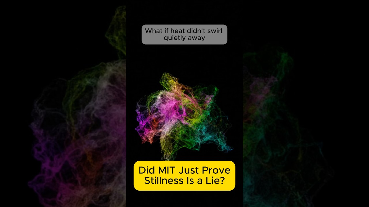 Did MIT Just Prove Stillness Is a Lie? 