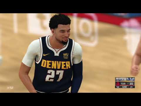 NBA 2K20 Denver Nuggets Vs Toronto Raptors