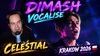 REACCION A DIMASH / ¡¡LA NUEVA VERSION DE VOCALISE ES PURA MAGIA!!