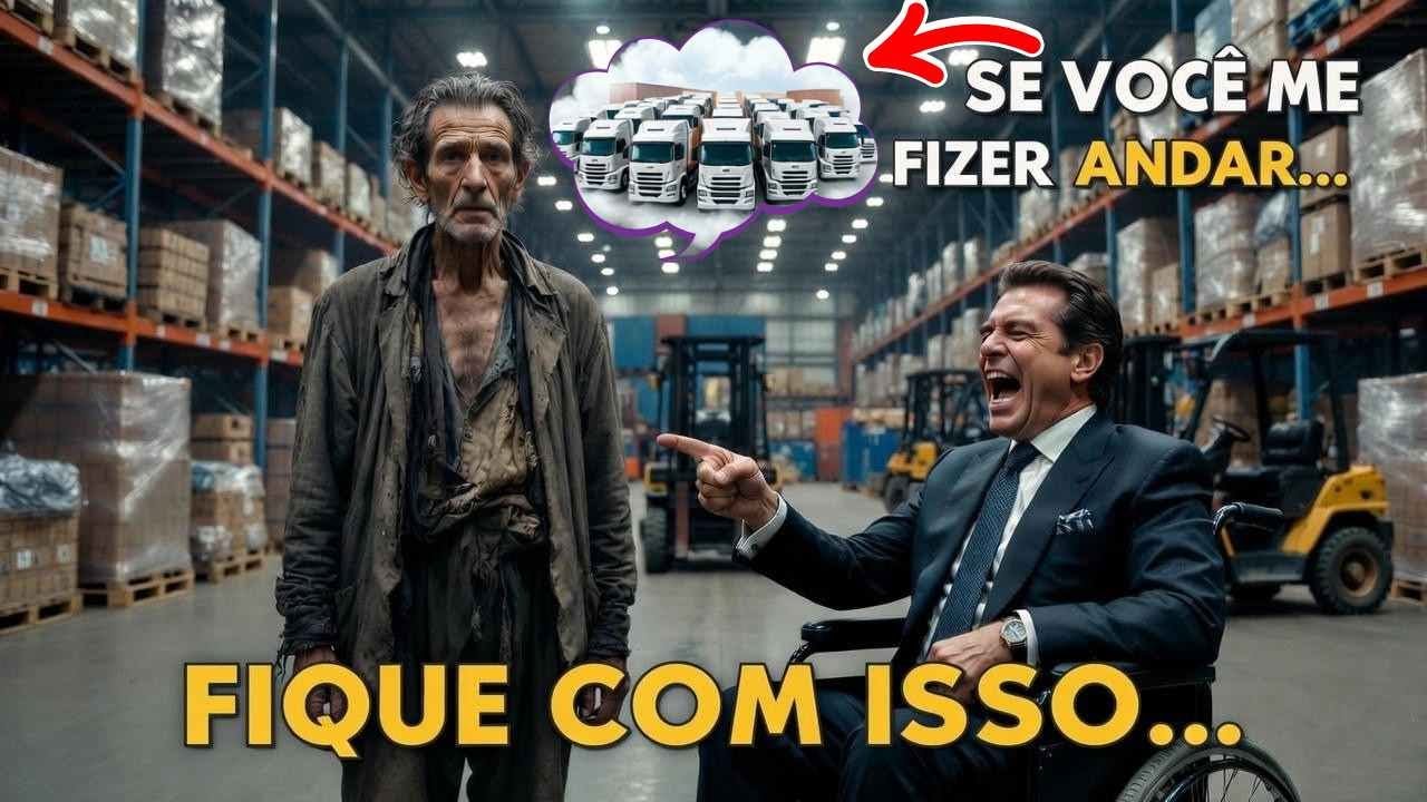 “SE VOCÊ ME FIZER ANDAR… TE DOU MINHA FROTA DE CAMINHÕES” Zombou o empresário… Até que as pernas…