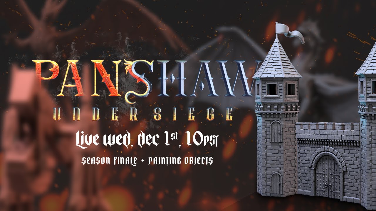 Panshaw Under Siege (NEW BUNDLE) + Painting and Sculpting