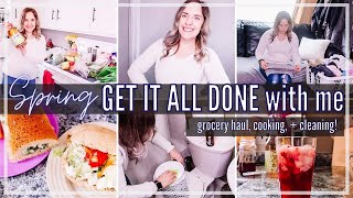 2022 PRODUCTIVE SPRING GET IT ALL DONE WITH ME | CLEANING + HOMEMAKINGe MOTIVATION | Brianne Walter