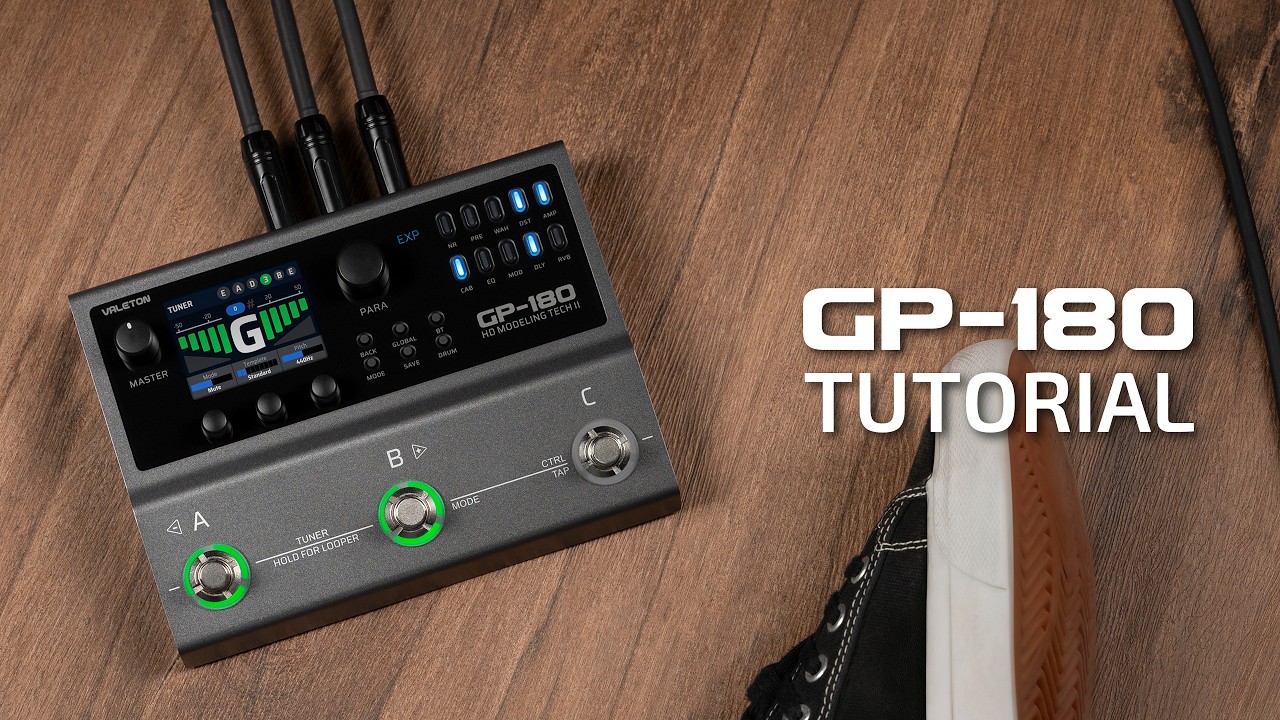Discover the power of the Valeton GP-180 - YouTube