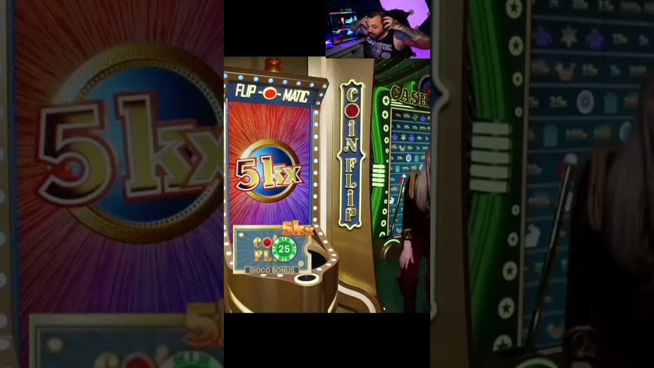 Crazy Time Coin Flip Big Win 50X Top Slot 5000X #crazy #crazytime #big | Part:05