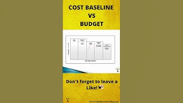 Cost Baseline Vs Budget #shorts #cost #costmanagement #budget #costbaseline #project