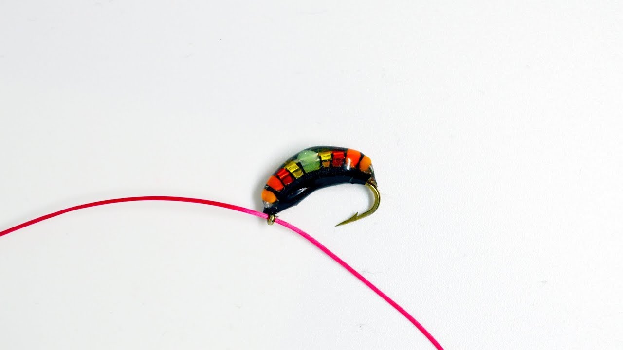 как правильно привязать мормышку - YouTube