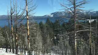 Driving to Emerald Bay Tahoe 2019