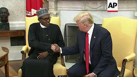 Trump Welcomes Nigerian President to White House