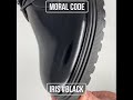 革靴カジュアルIris #Black｜公式モラルコード