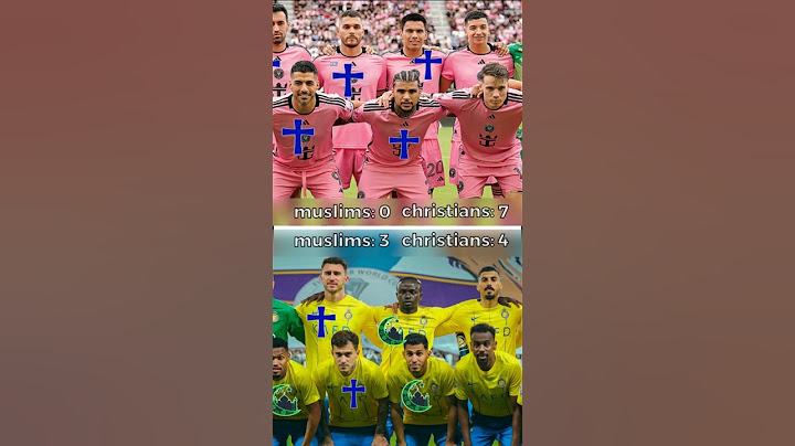 Al Nassr vs Inter Miami ✝️☪️