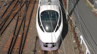 JR東日本 E657系K14編成 下り トップビュー (常磐線 ひたち ときわ)