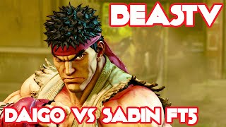 「BeasTV」 Daigo(Ryu) vs Sabin(Dhalsim) FT5