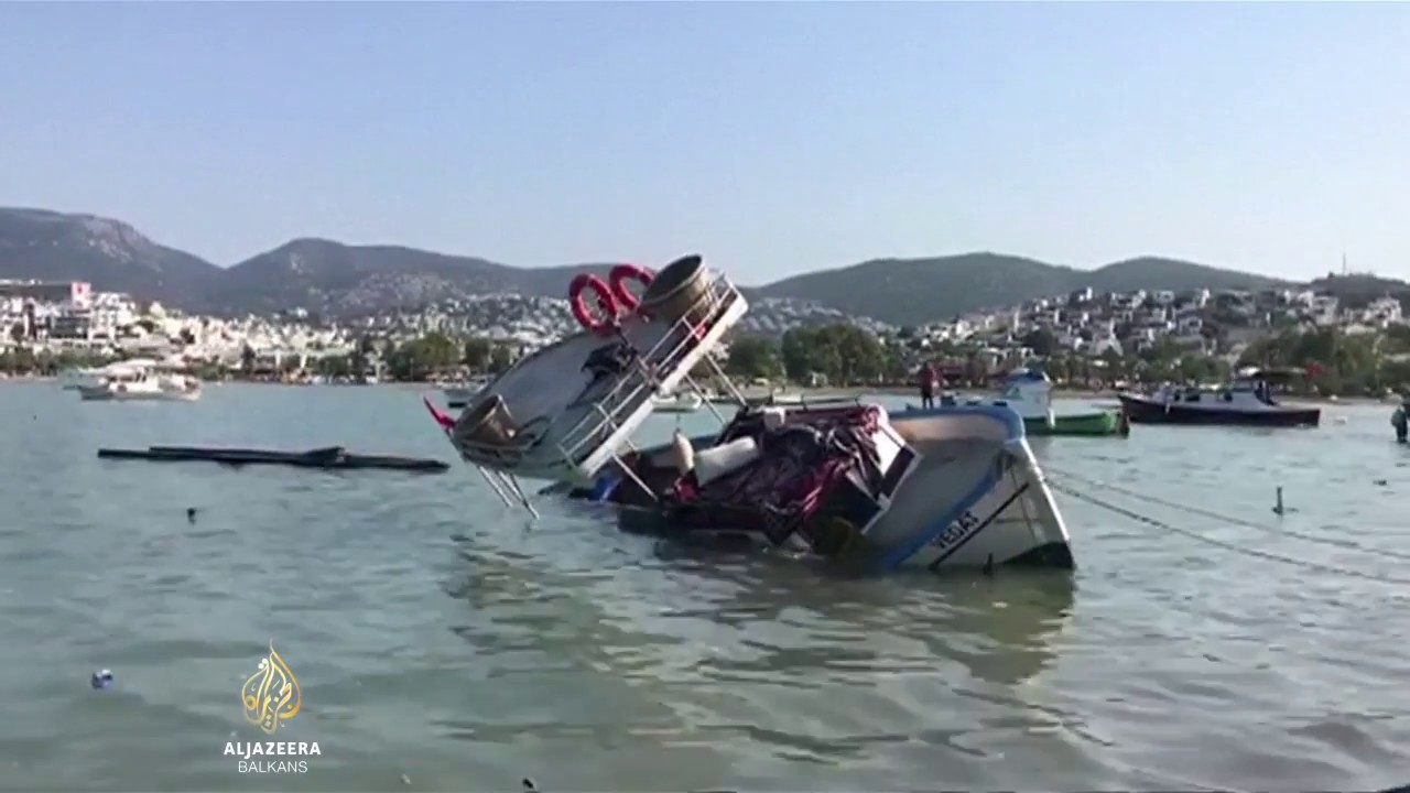 زلزال قوي في بحر إيجة