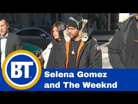 Selena Gomez and The Weeknd spotted in Toronto!