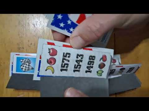 Doing pull tabs until I hit the jackpot 
