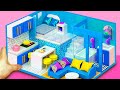 How To Build 3 Simple Miniature House from Cardboard for a Family | DIY Miniature Cardboard House