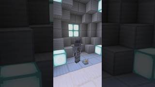 Simple Bedrock 6x6 Double Cave Door [Bedrock 1.11+] #minecraft #tutorial #gaming