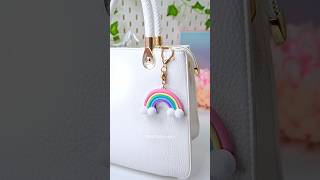 DIY Rainbow Keychain 🌈✨