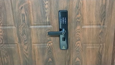 Hướng dẫn cài đặt khoá cửa thông minh SAIYAN A26 giá rẻ