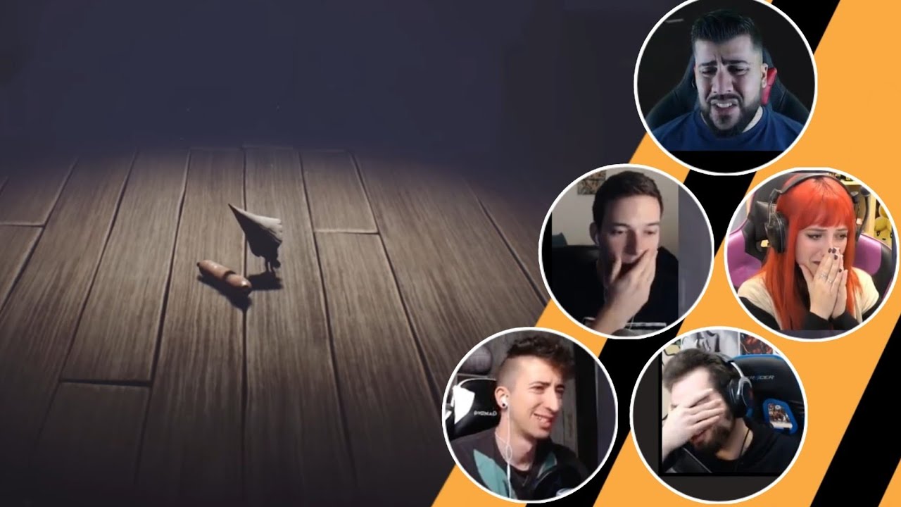Reacciones de Youtubers al Final de Little Nightmares: Secrets of the Maw (DLC)