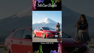 ボルボ  V40 T5 R ローダウンカスタム  #ai #volvo #v40 #stancenation #widebody #jdm