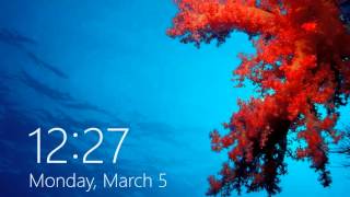 Windows 8 Consumer Preview - Login Screen
