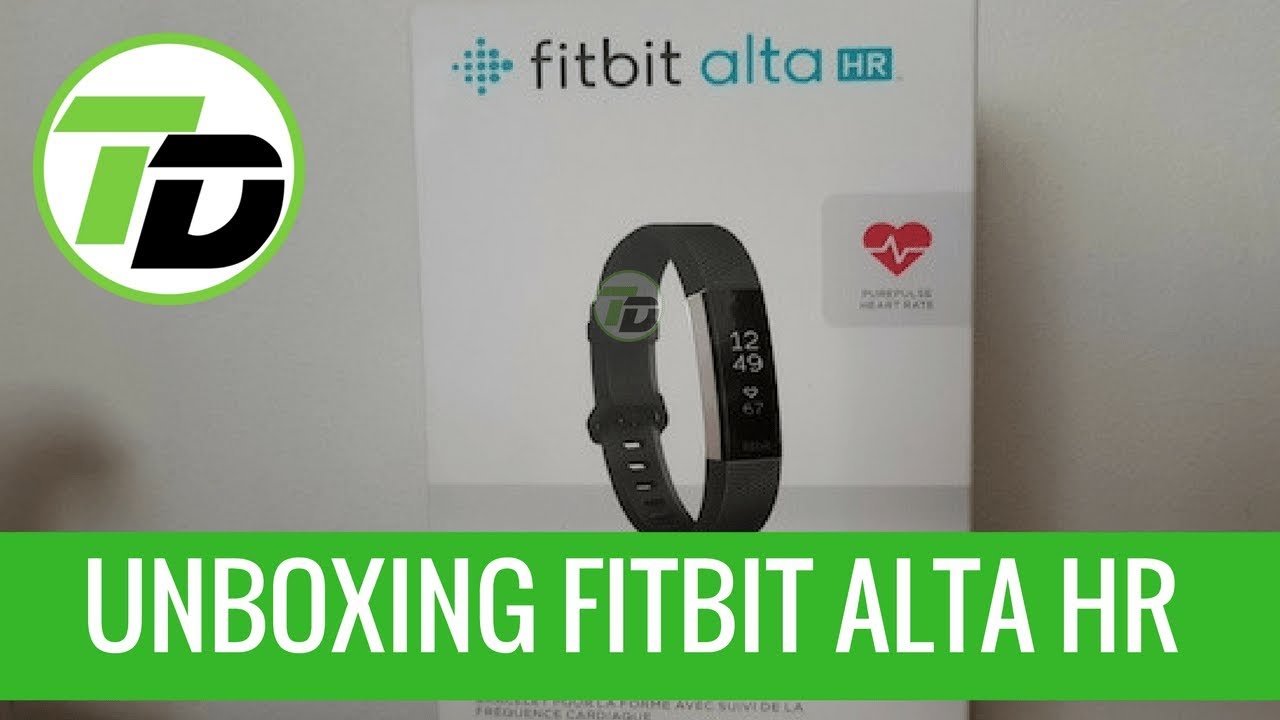 fitbit alta hr youtube