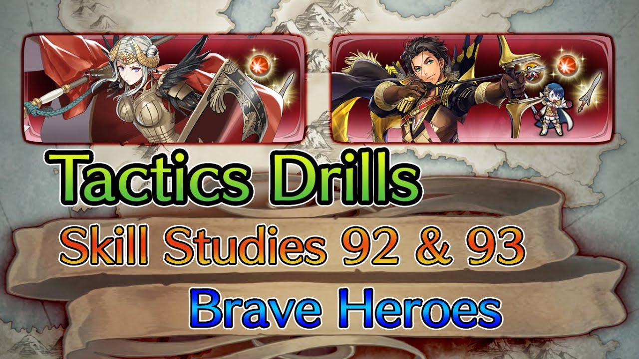 [Fire Emblem Heroes] Tactics Drills - Skill Studies 92 & 93